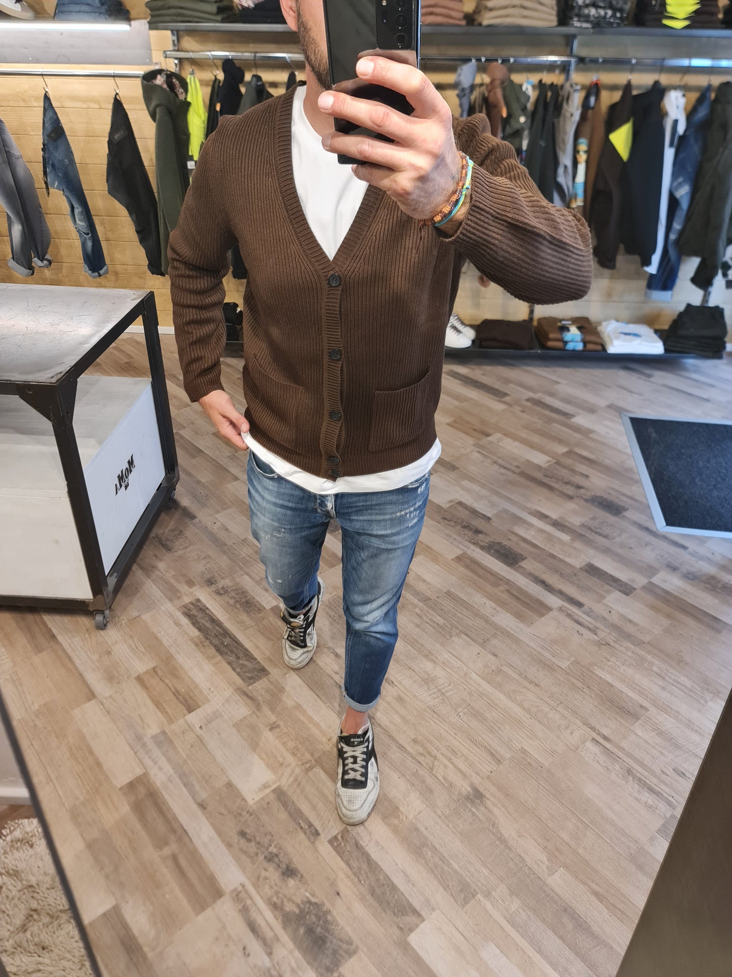CARDIGAN CIOCCOLATO