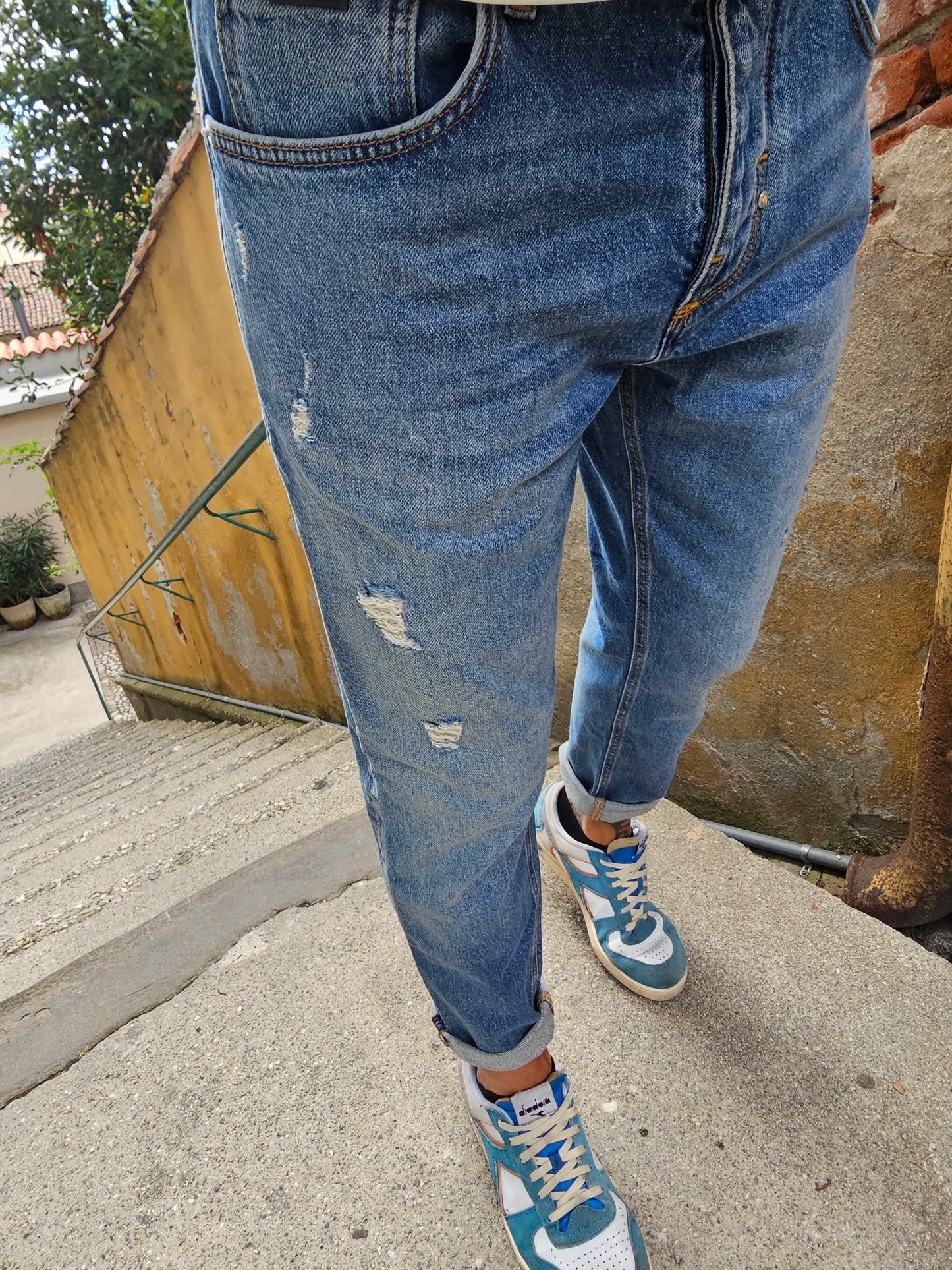 JEANS ARGON STRAPPETTI