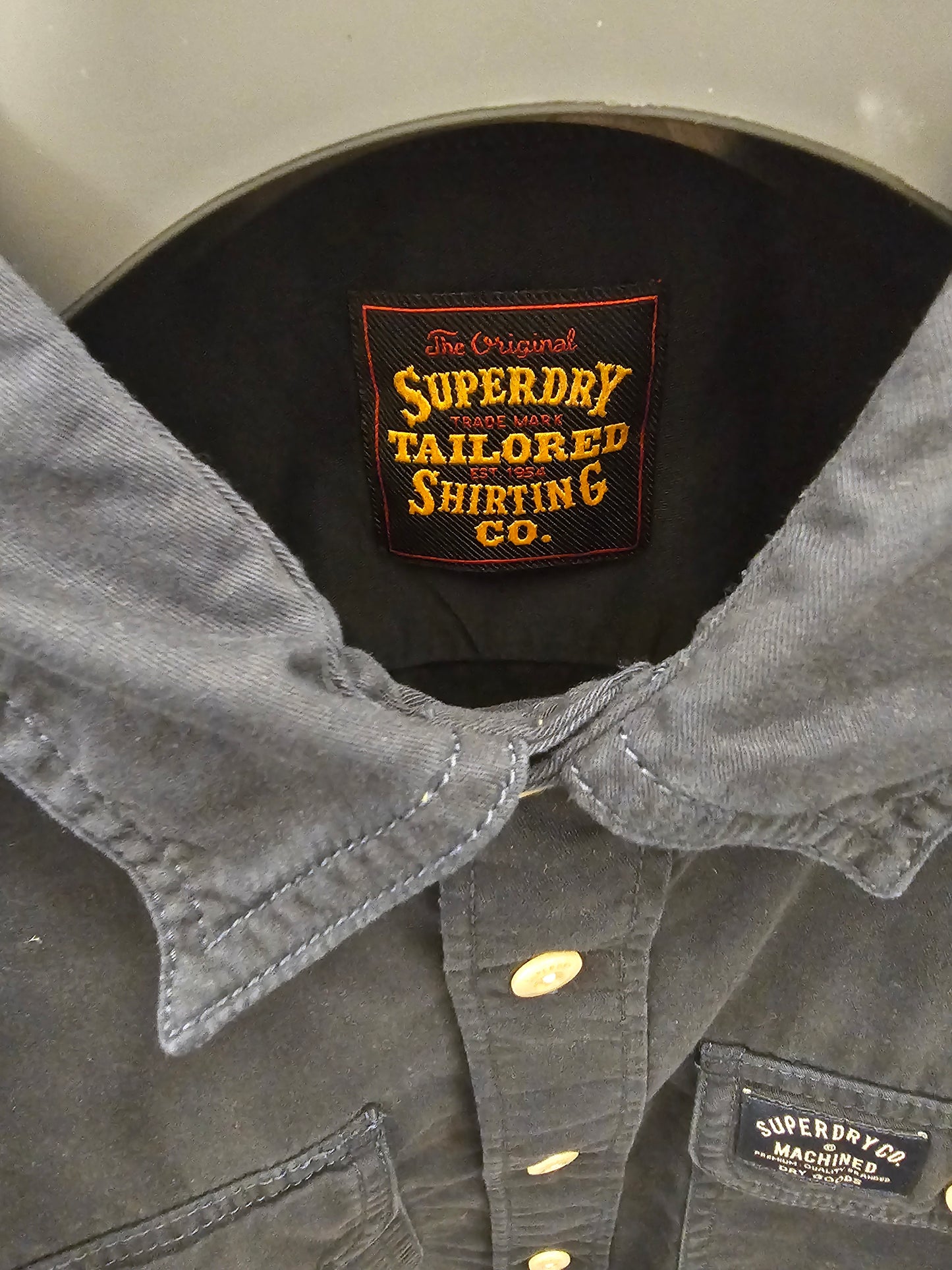 CAMICIA SUPERDRY BLU