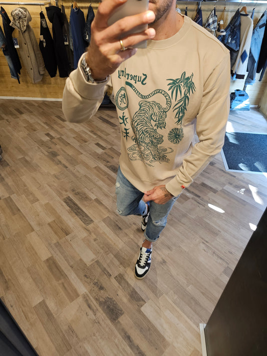 FELPA TOKIO NARRATIVE SUPERDRY