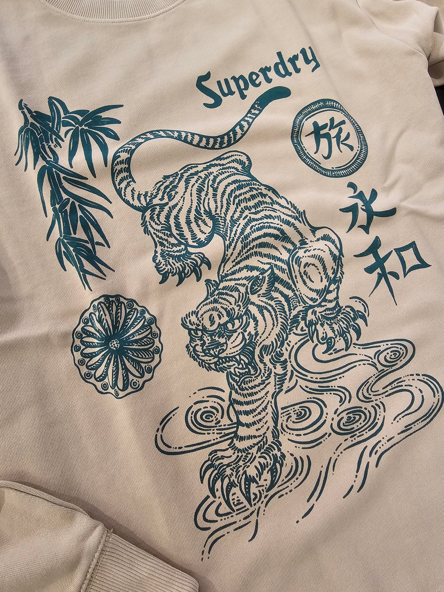 FELPA TOKIO NARRATIVE SUPERDRY