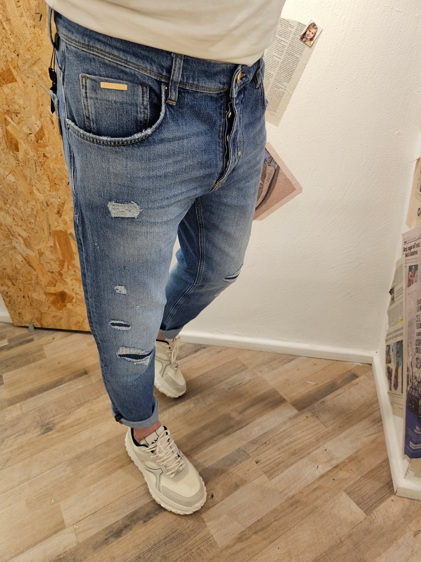 JEANS ARGON GOLD ROTTURE