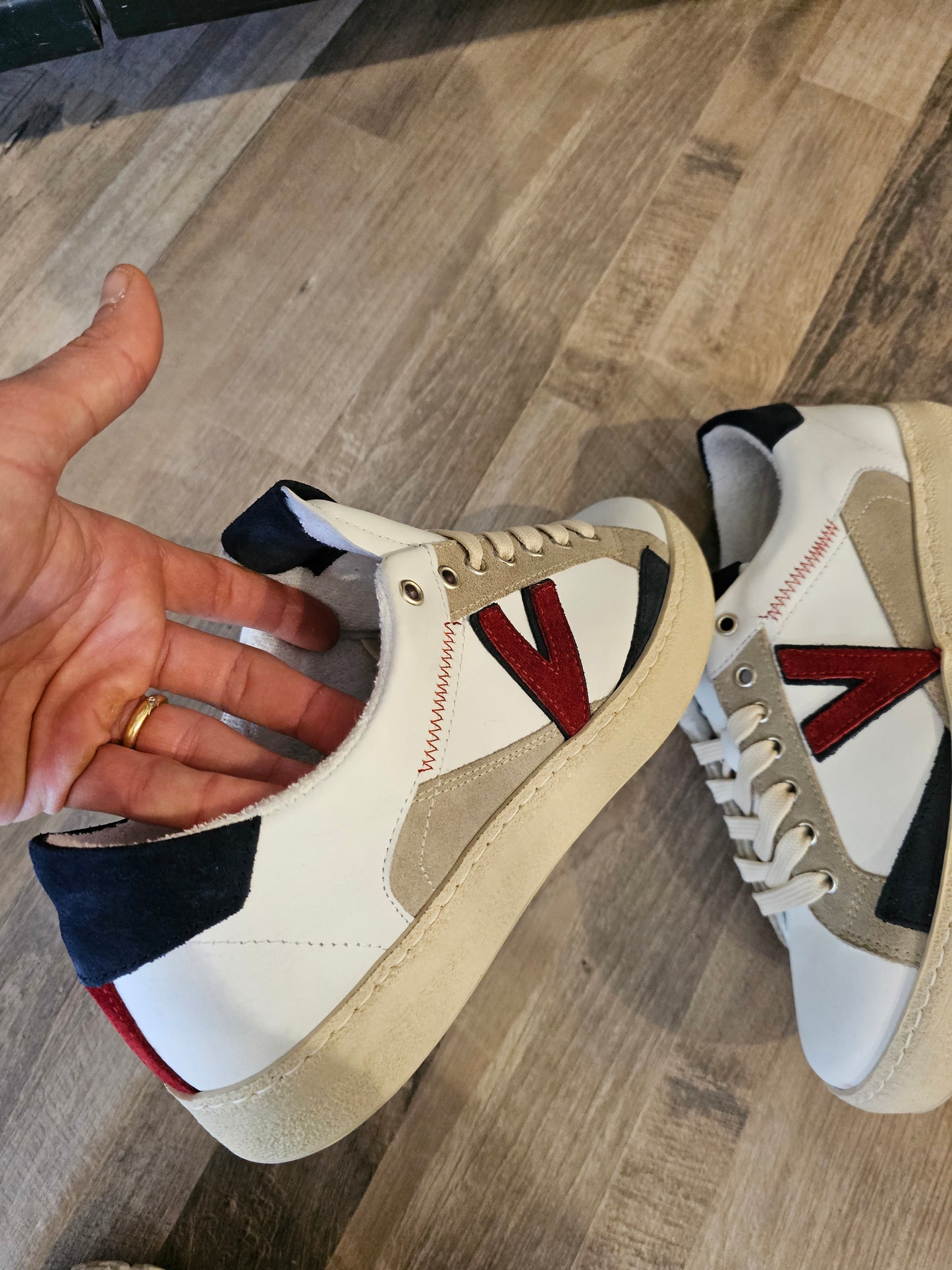 SNEAKERS V2 ROSSO BLU