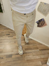 PANTALONE CHINO SABBIA ARMATURATO