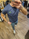 T-SHIRT BLU JAPAN DEPT SUPERDRY