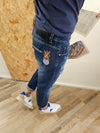 JEANS V2 RICAMO