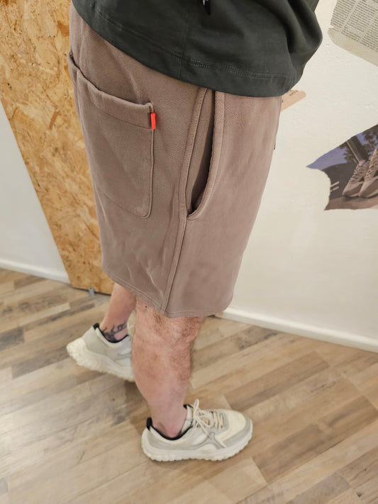 PANTALONCINO FELPA CON LACCETTI