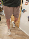 PANTALONCINO FELPA CON LACCETTI