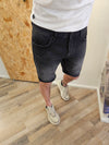 PANTALONCINO ARGON NERO CON TOPPA