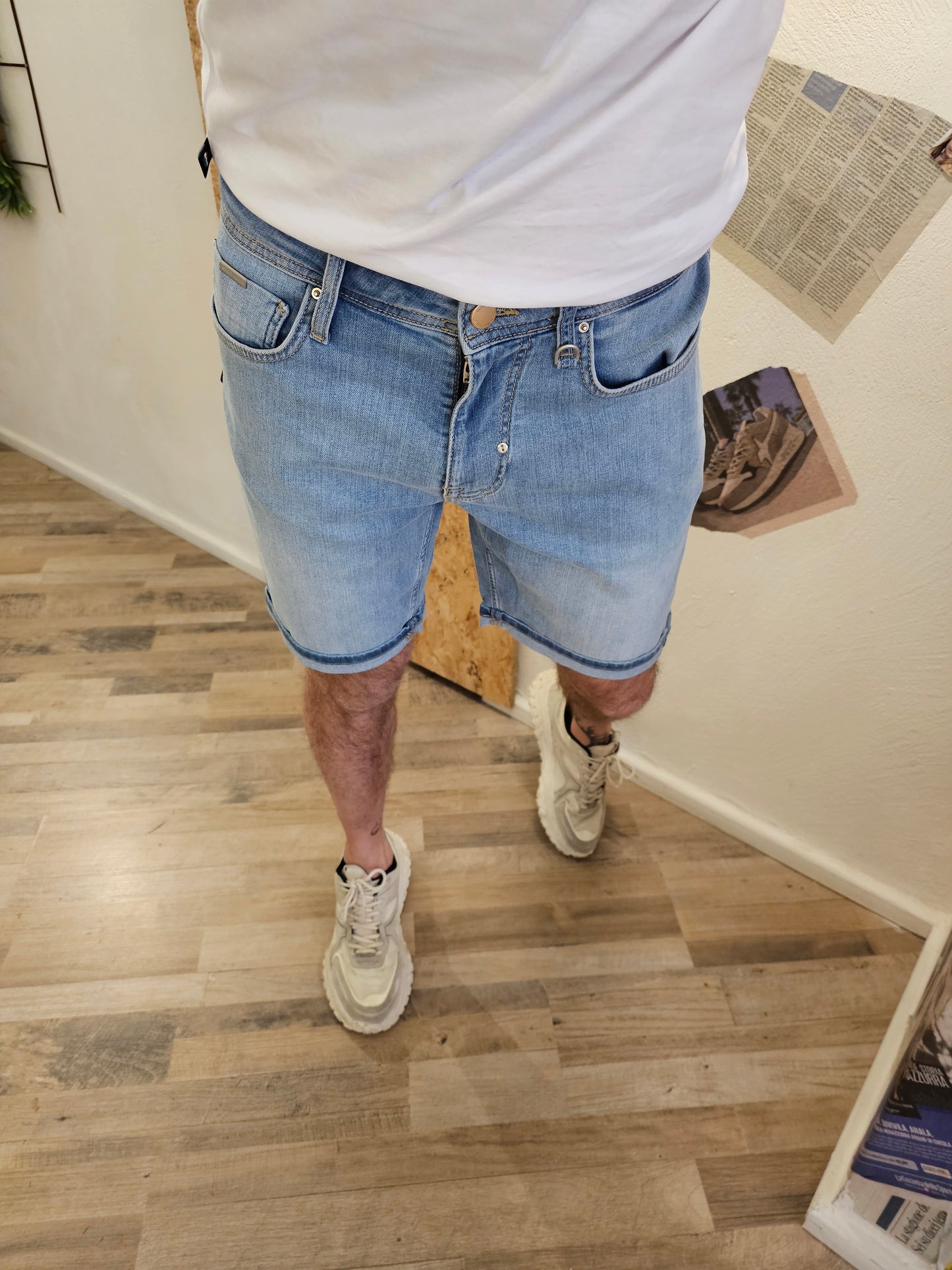 PANTALONCINO RANDY CHIARO
