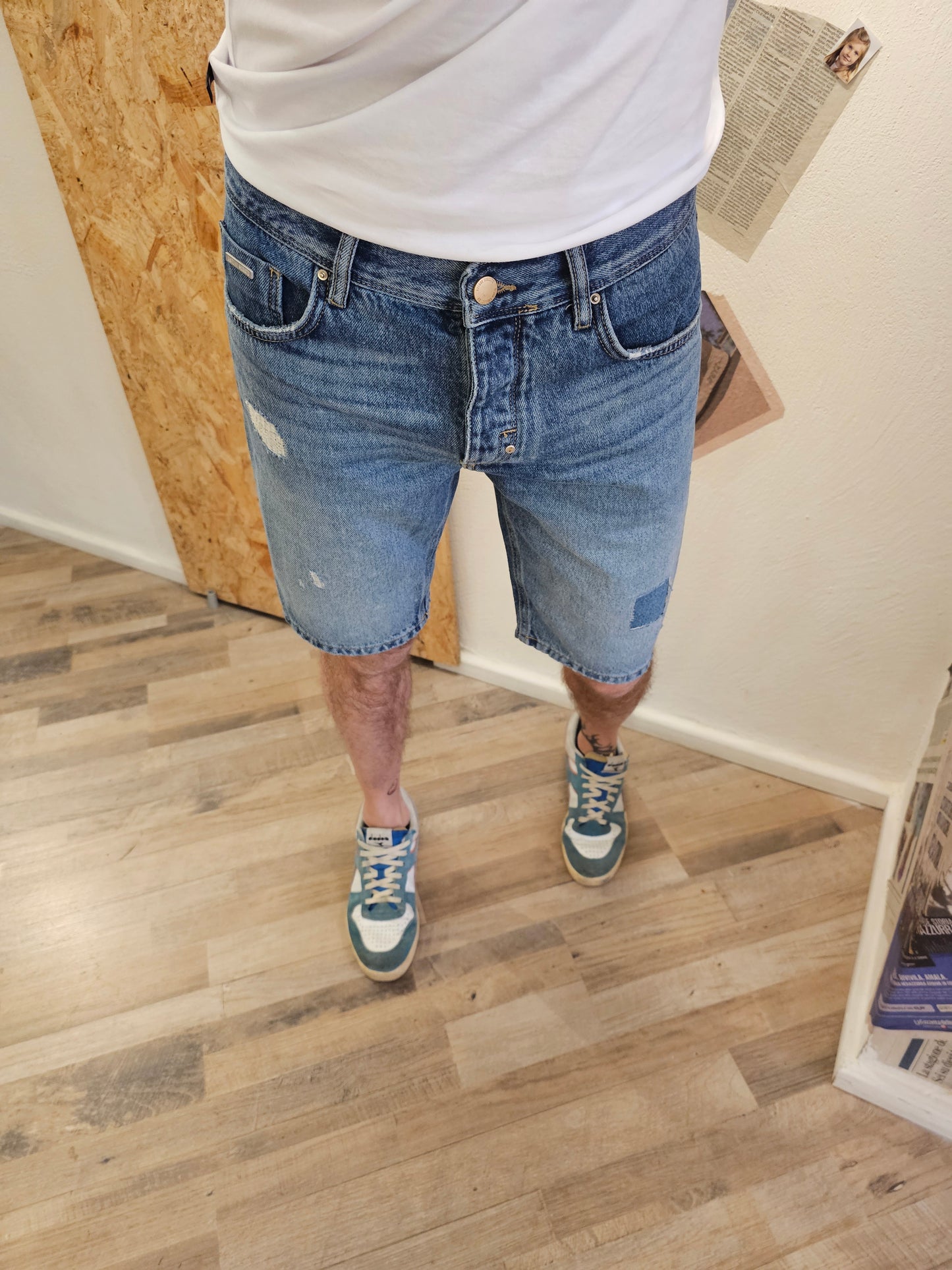 PANTALONCINO ARGON CON TOPPA