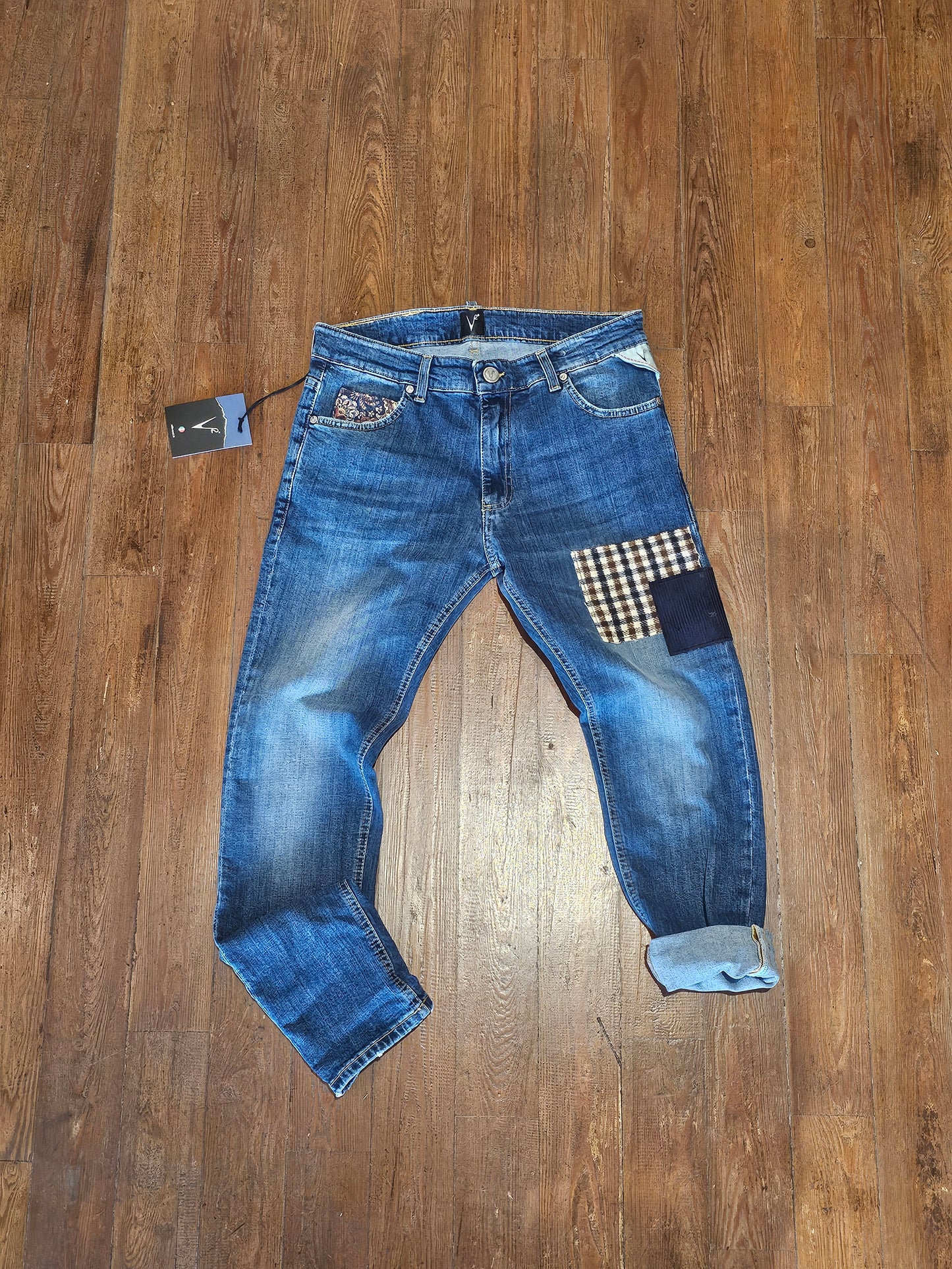 JEANS V2 PATCHWORK