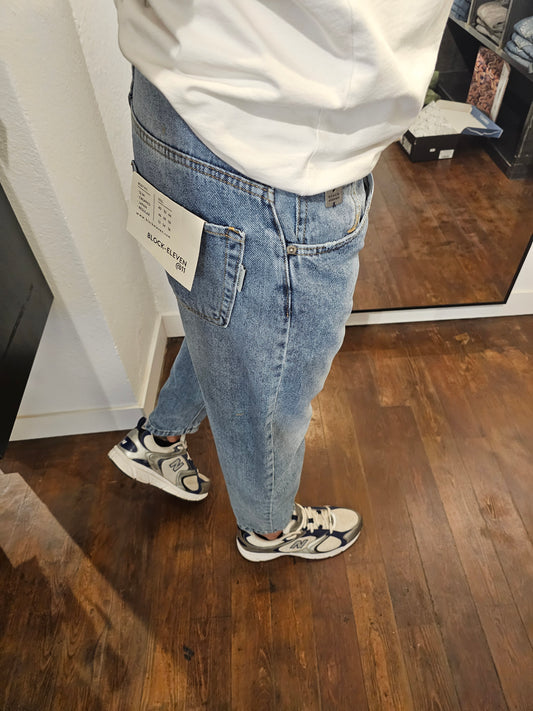 JEANS CROPPED LACCIO