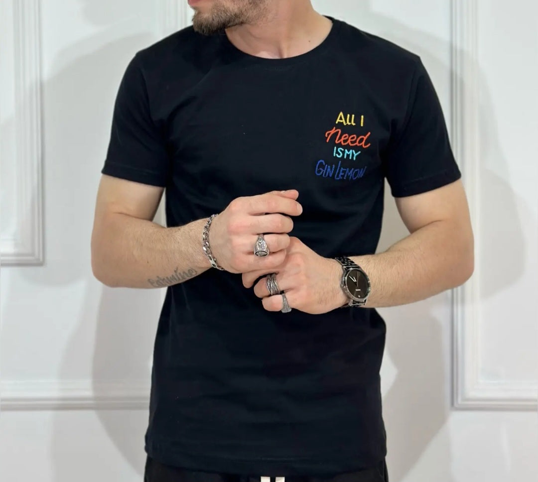 T-SHIRT GIN LEMON