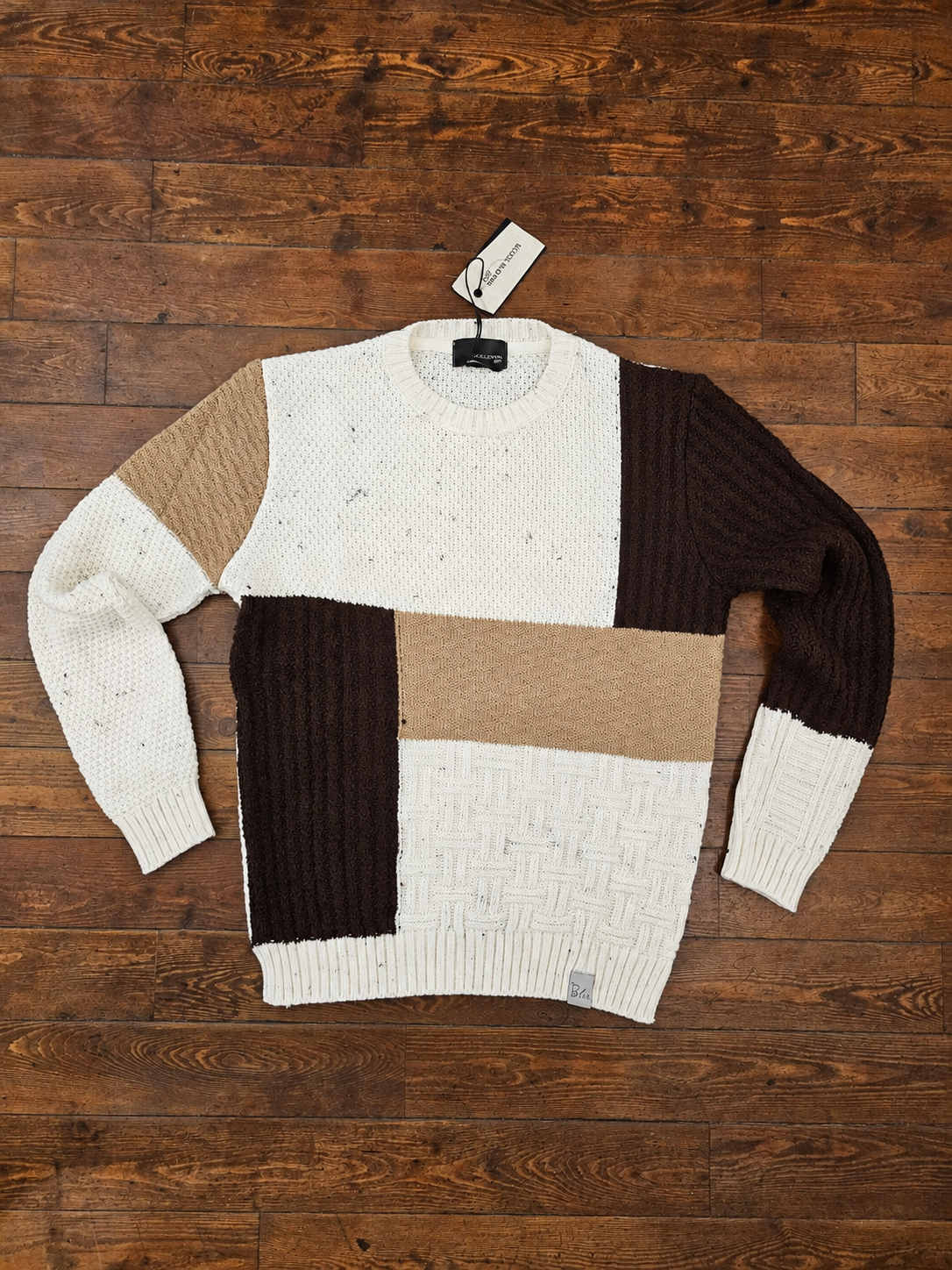 MAGLIA JAQUARD GEOMETRICA
