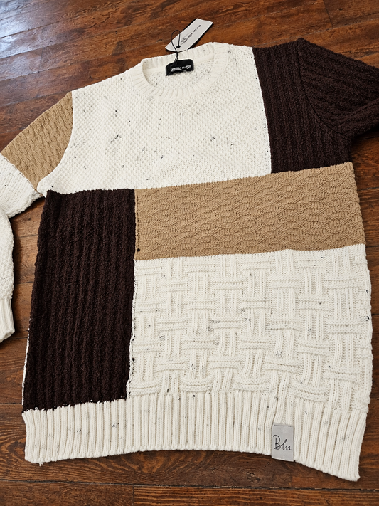 MAGLIA JAQUARD GEOMETRICA