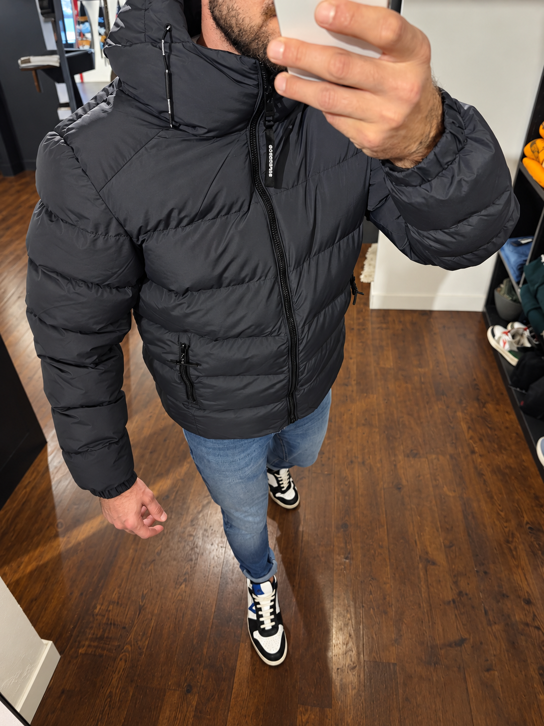 GIUBBINO PIOMBO SUPERDRY