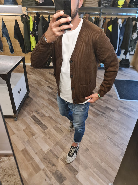 CARDIGAN CIOCCOLATO