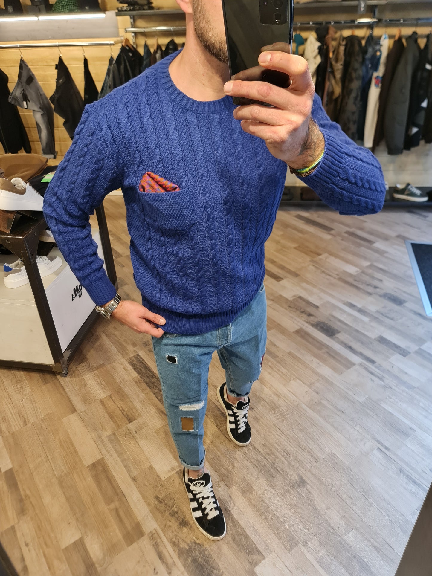 MAGLIA ROYAL FAZZOLETTO