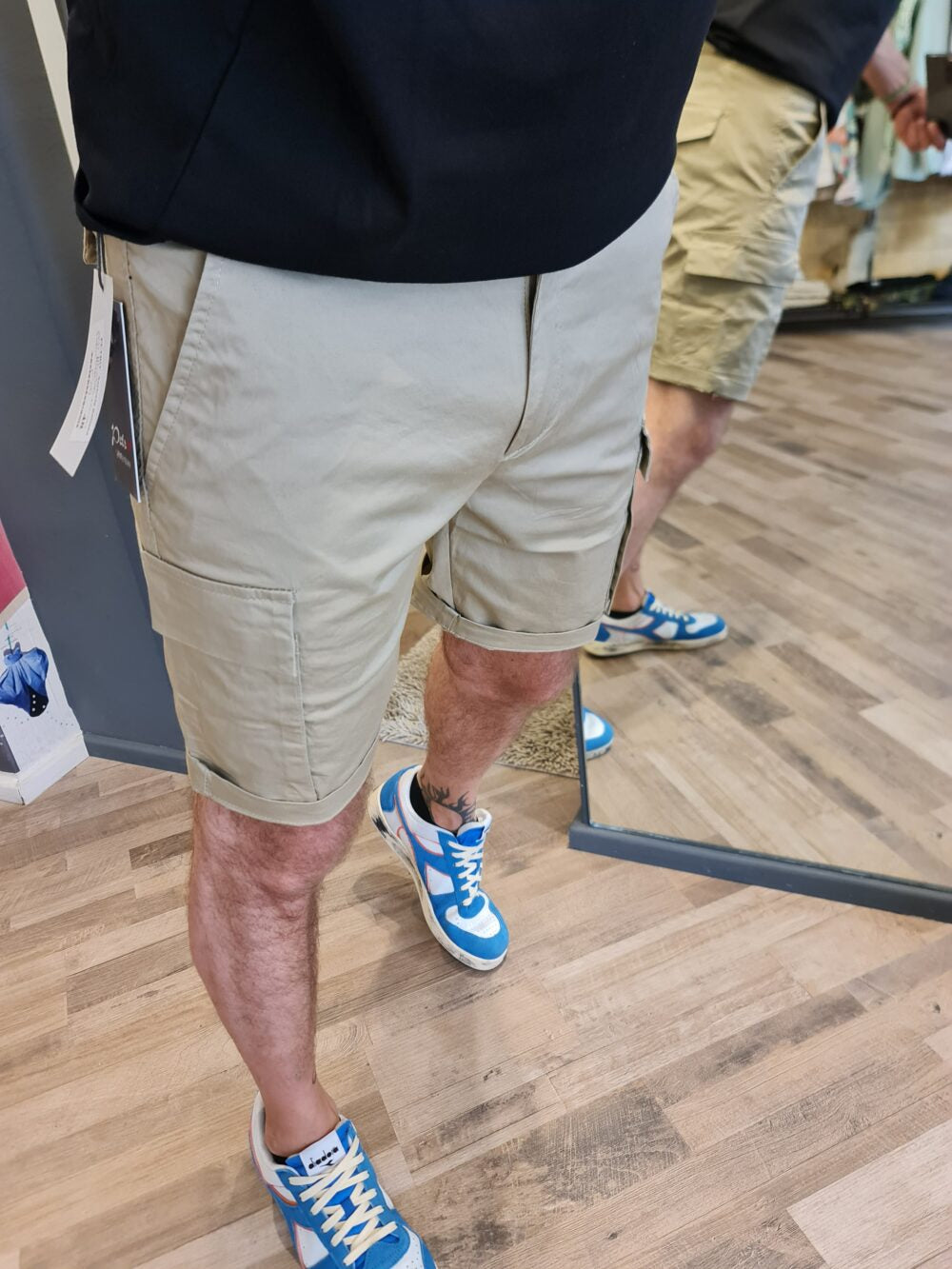 CARGO TASCONI SABBIA