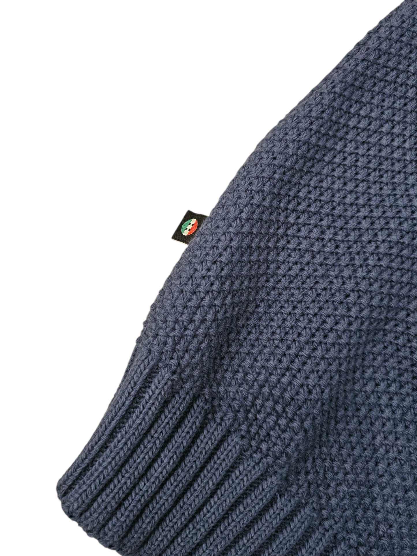 MAGLIA PUNTO RISO POLVERE CON TOPPE