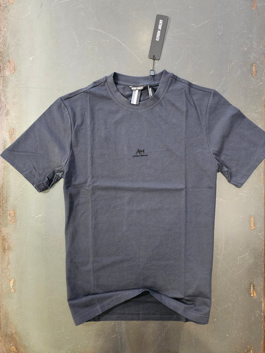 T-SHIRT BLU LOGO