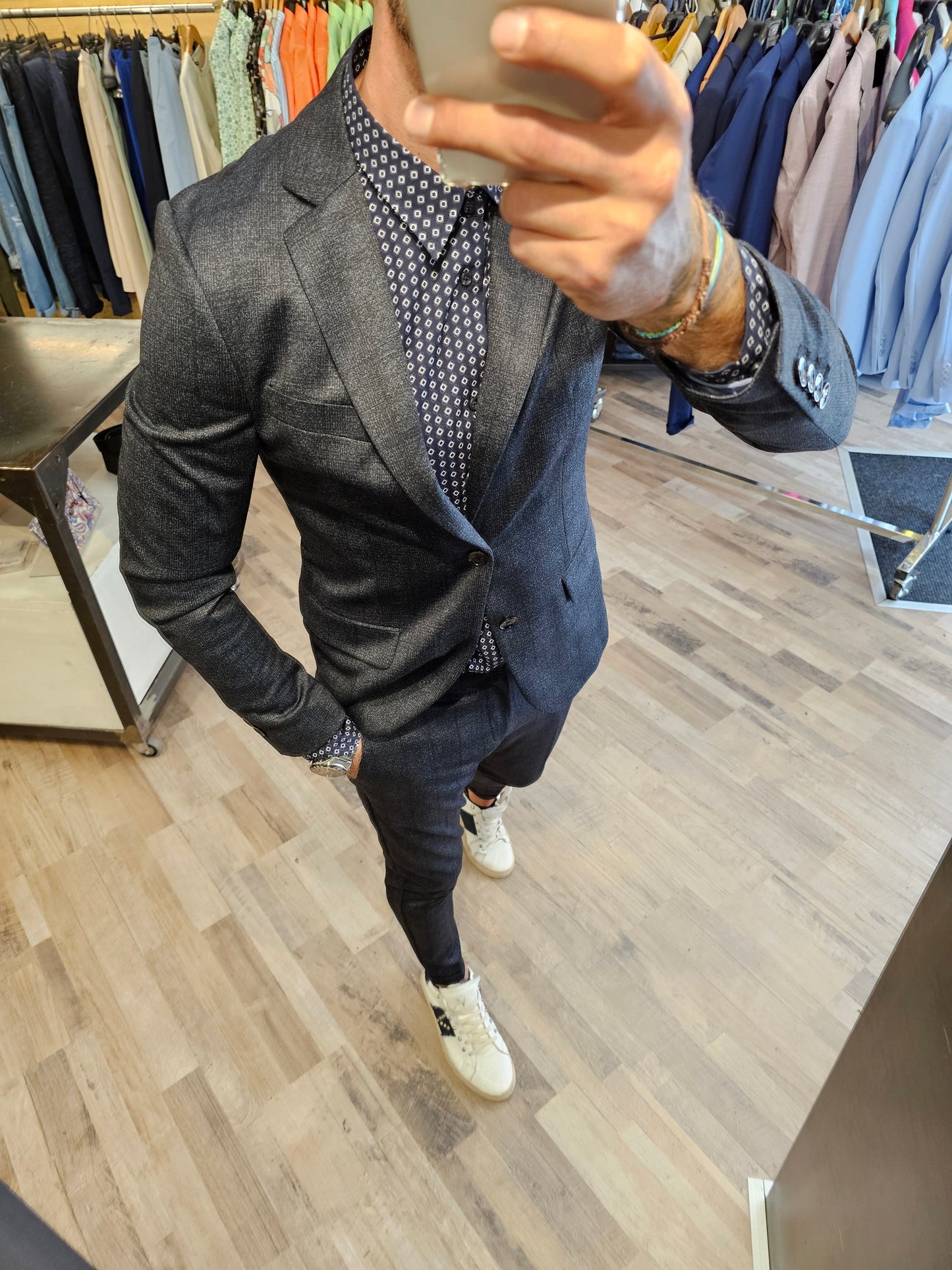 ABITO COMPLETO ASHE BLU FANTASIA