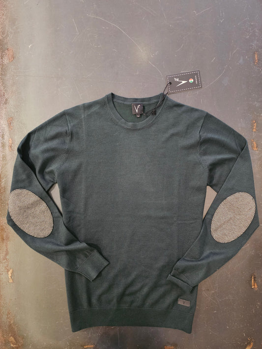 MAGLIA VERDE BOTTIGLIA TOPPE GOMITI