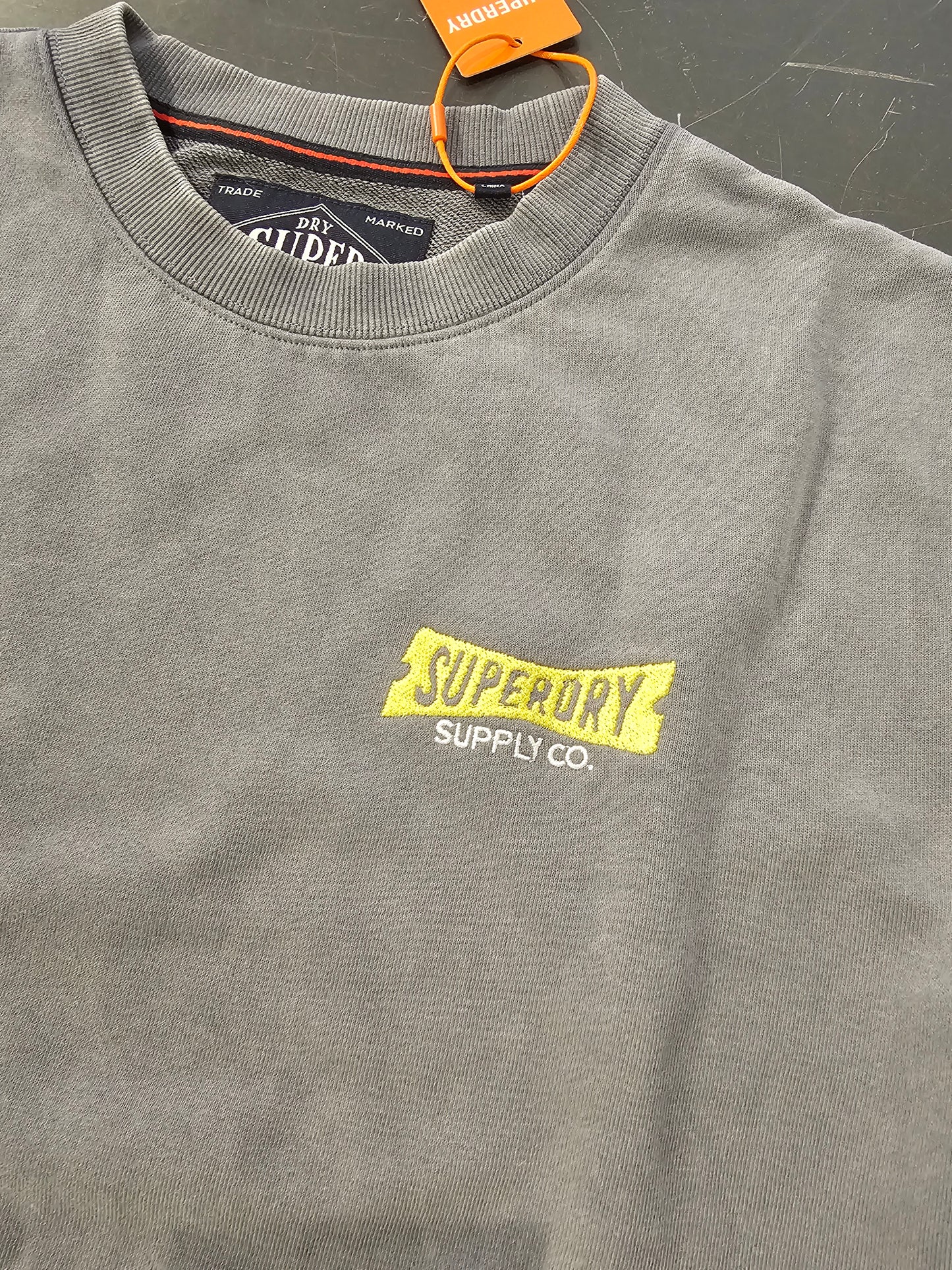 FELPA HERITAGE GRIGIA SUPERDRY