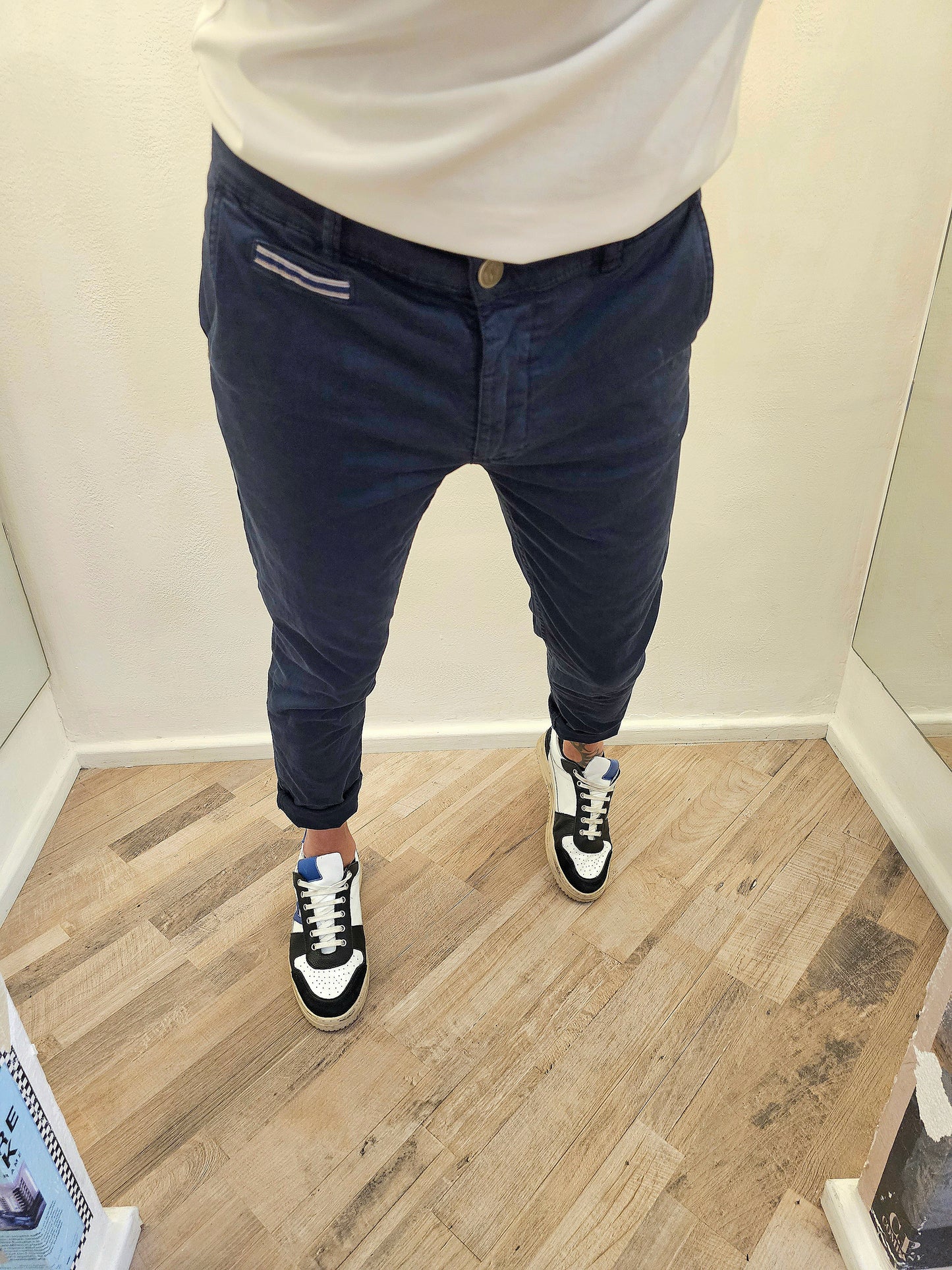 PANTALONE MIRTOS BLU