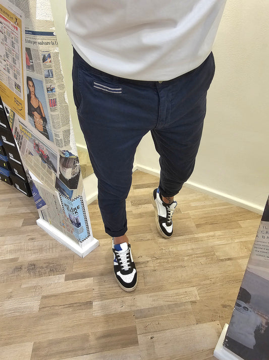 PANTALONE MIRTOS BLU