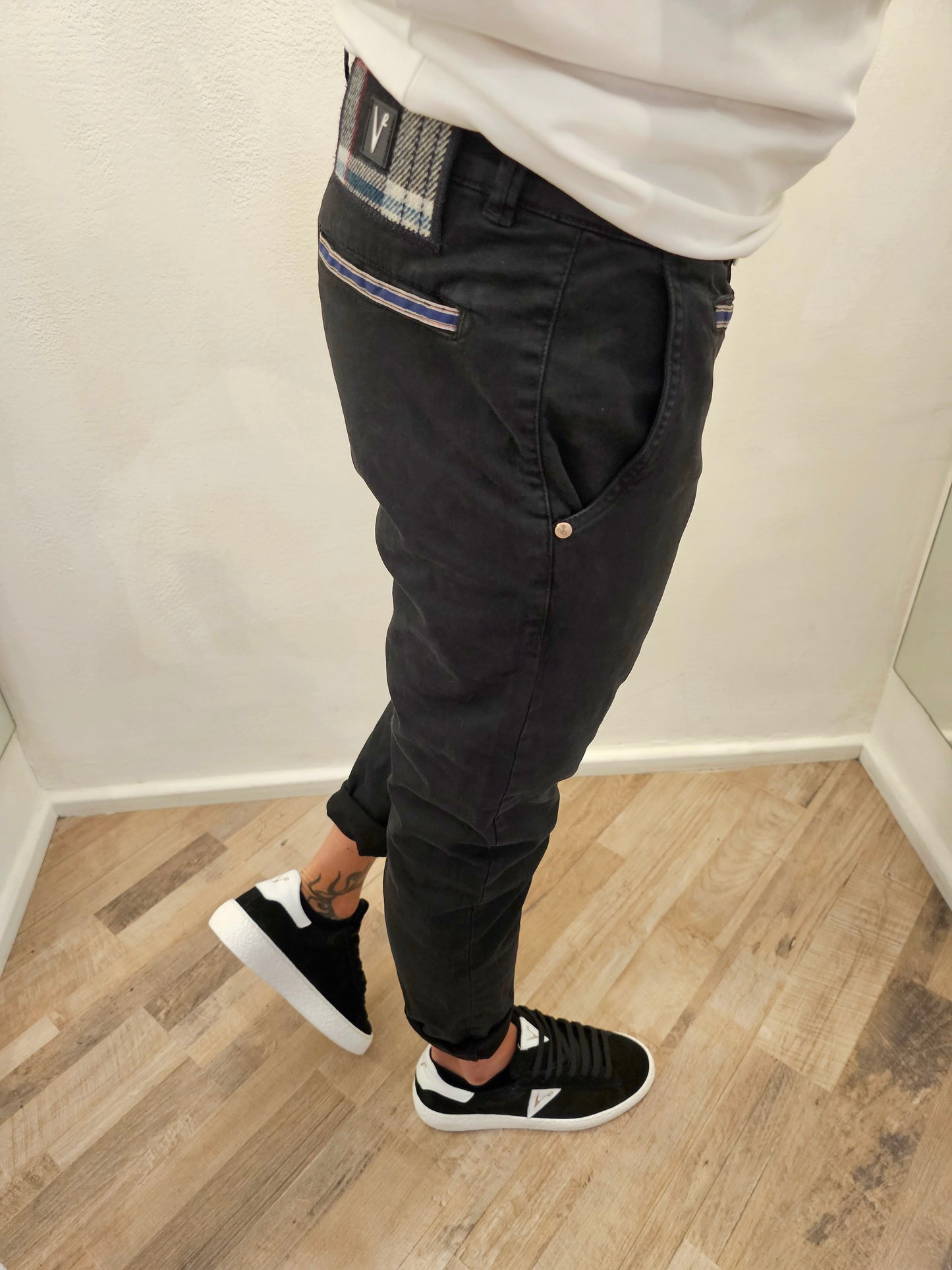 PANTALONE MIRTOS NERO