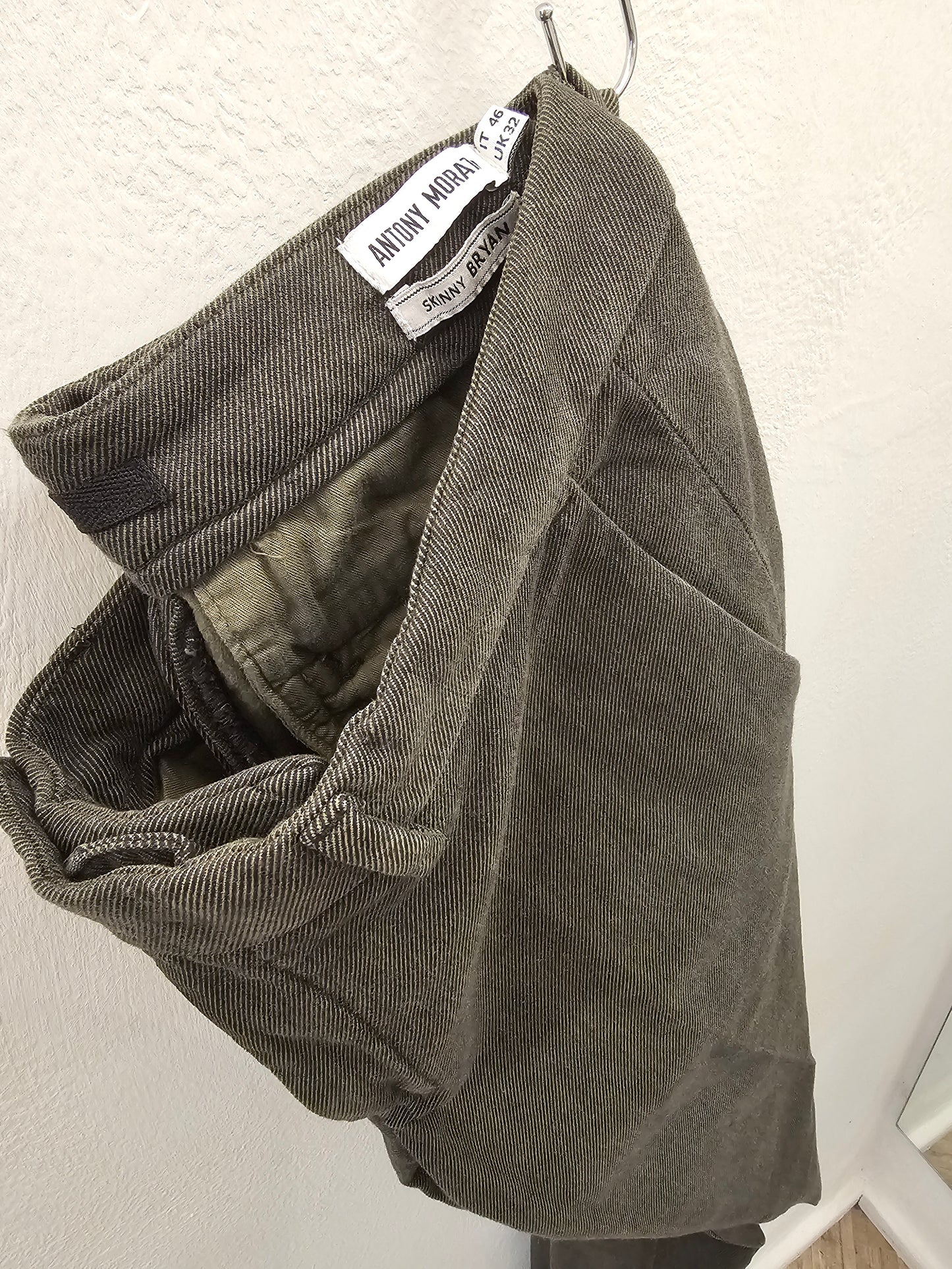 PANTALONE VERDONE TEXTURE