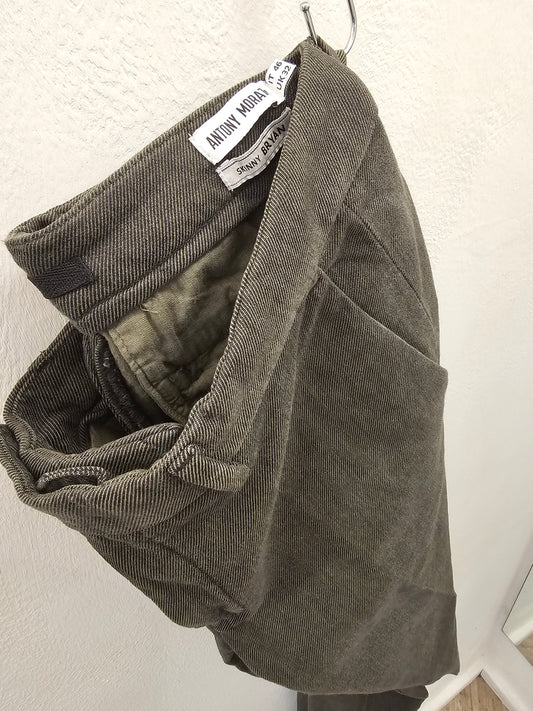 PANTALONE VERDONE TEXTURE