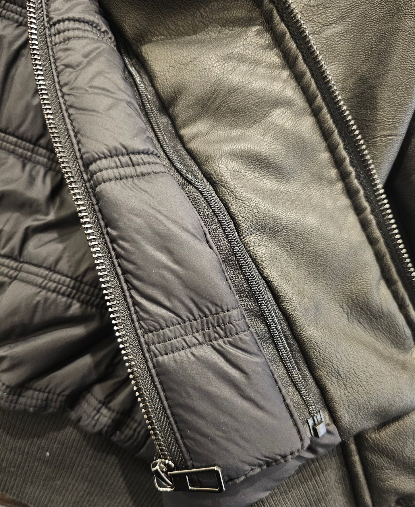 GIUBBINO TESTA DI MORO ECOPELLE DOPPIO