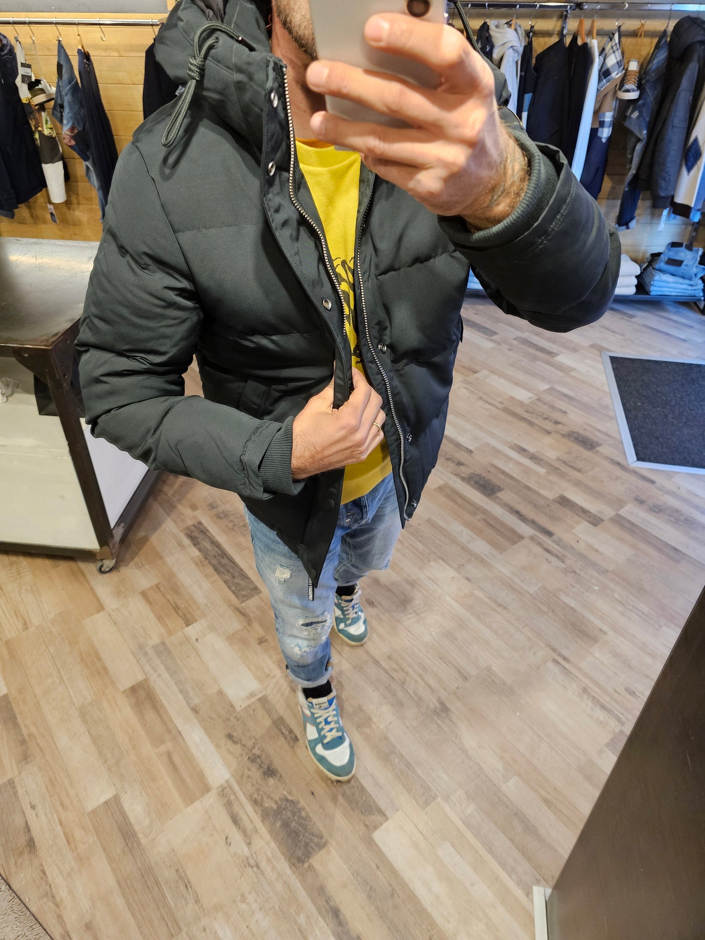 GIUBBINO VERDE SUPERDRY EVEREST