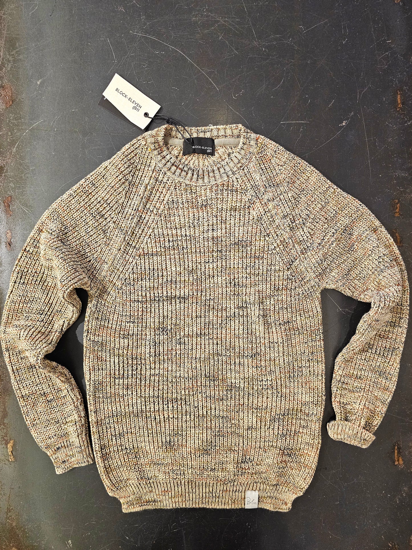 MAGLIA MULTICOLOR MELANGE BL11