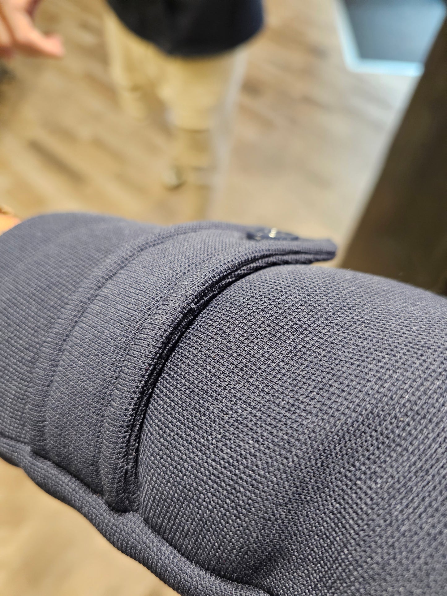 GIUBBINO BLU ARMATURATO DOPPIA CHIUSURA