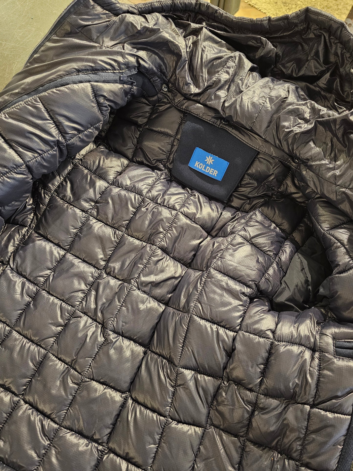 GIUBBINO BLU ARMATURATO DOPPIA CHIUSURA