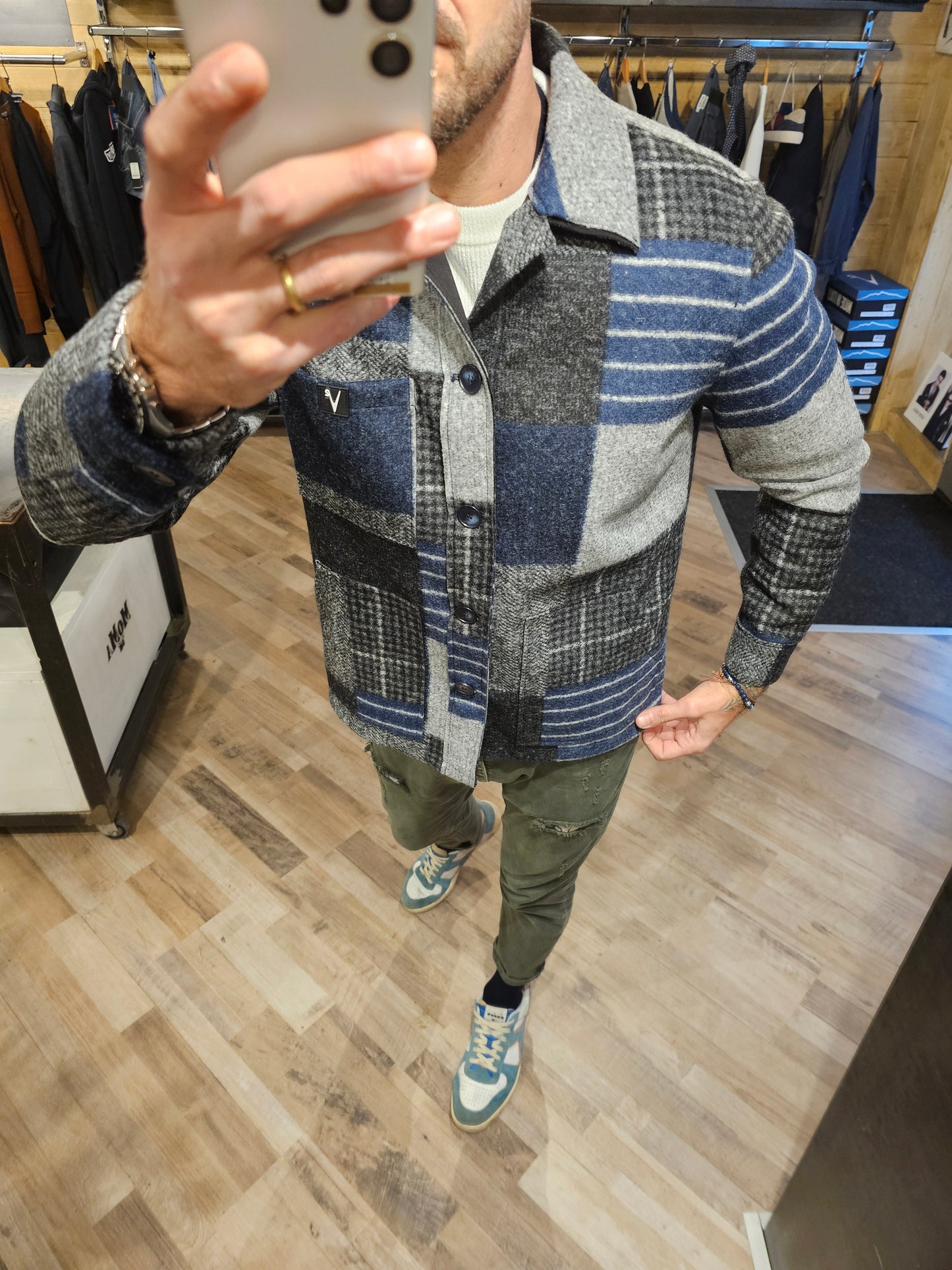 SAHARIANA PATCH IN LANACOTTA