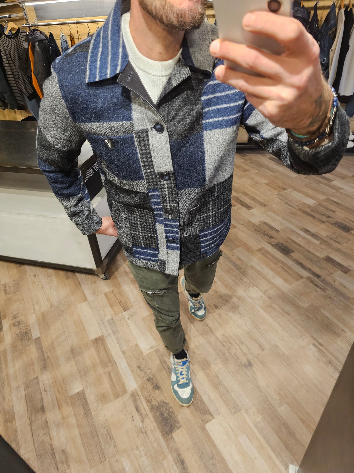 SAHARIANA PATCH IN LANACOTTA