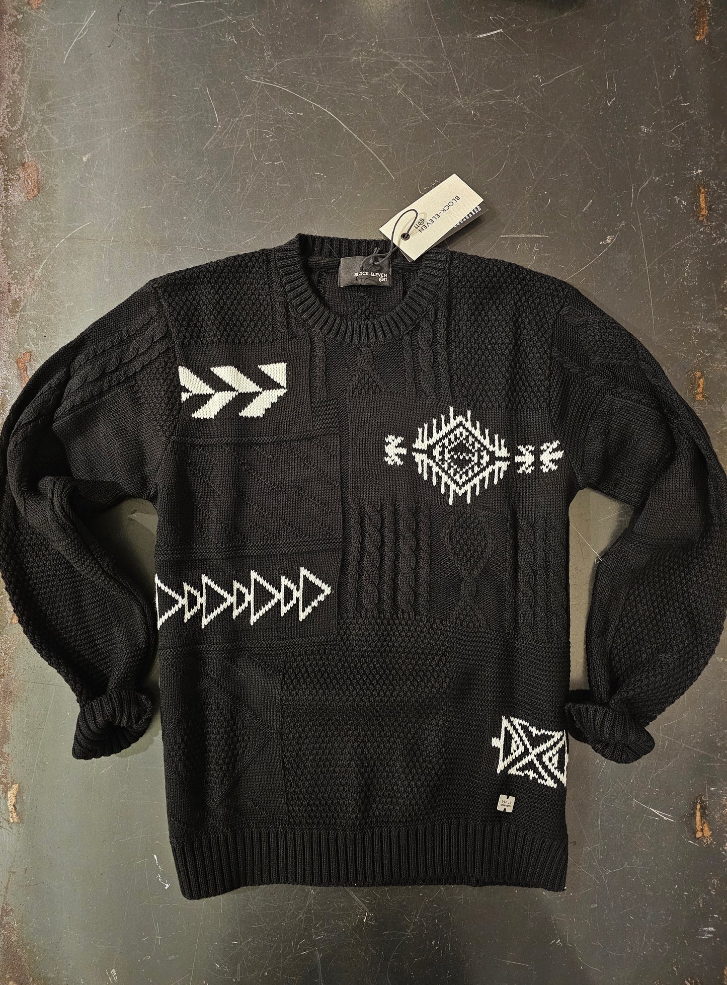 MAGLIA INTARSIO BL11