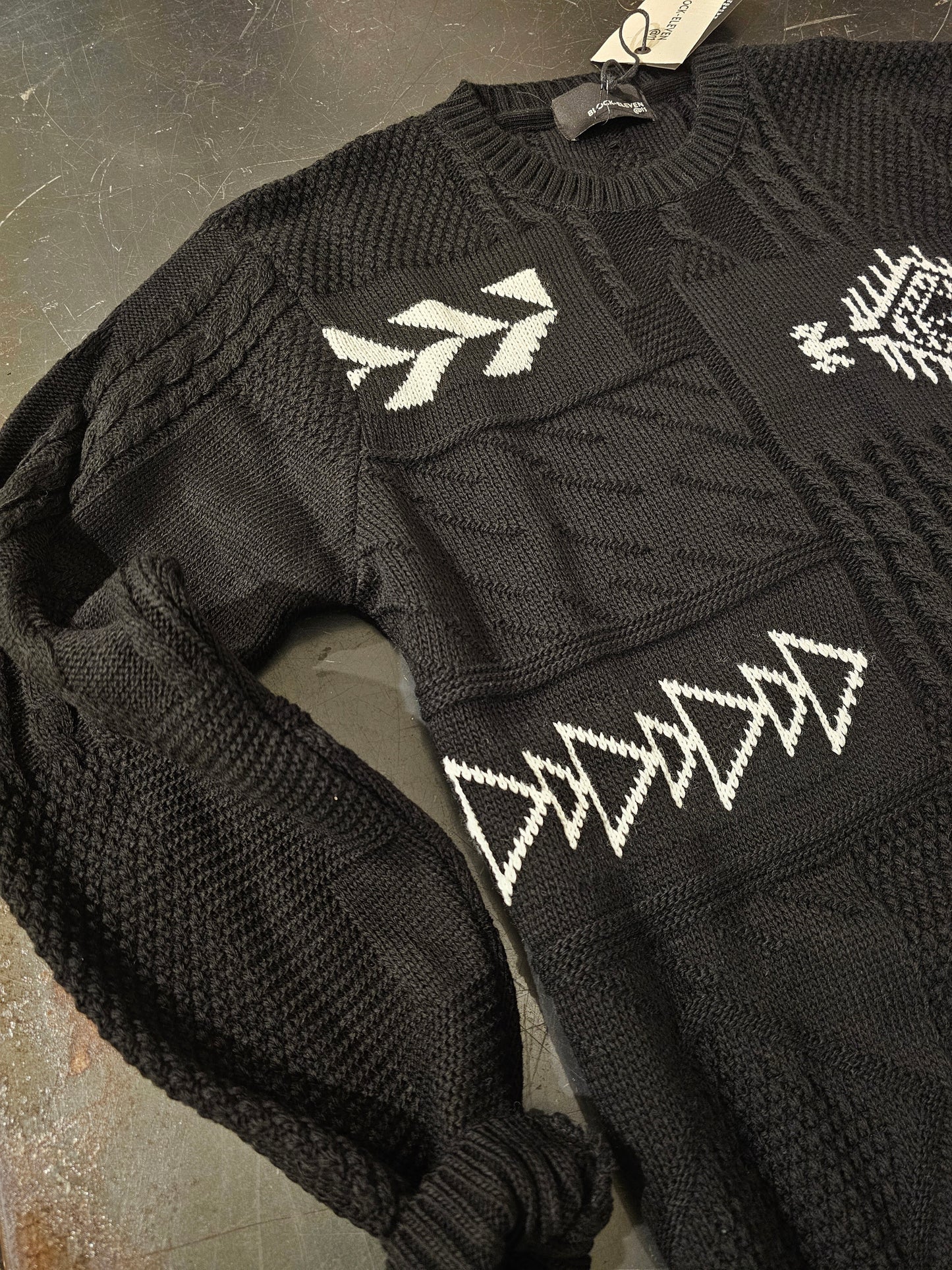 MAGLIA INTARSIO BL11