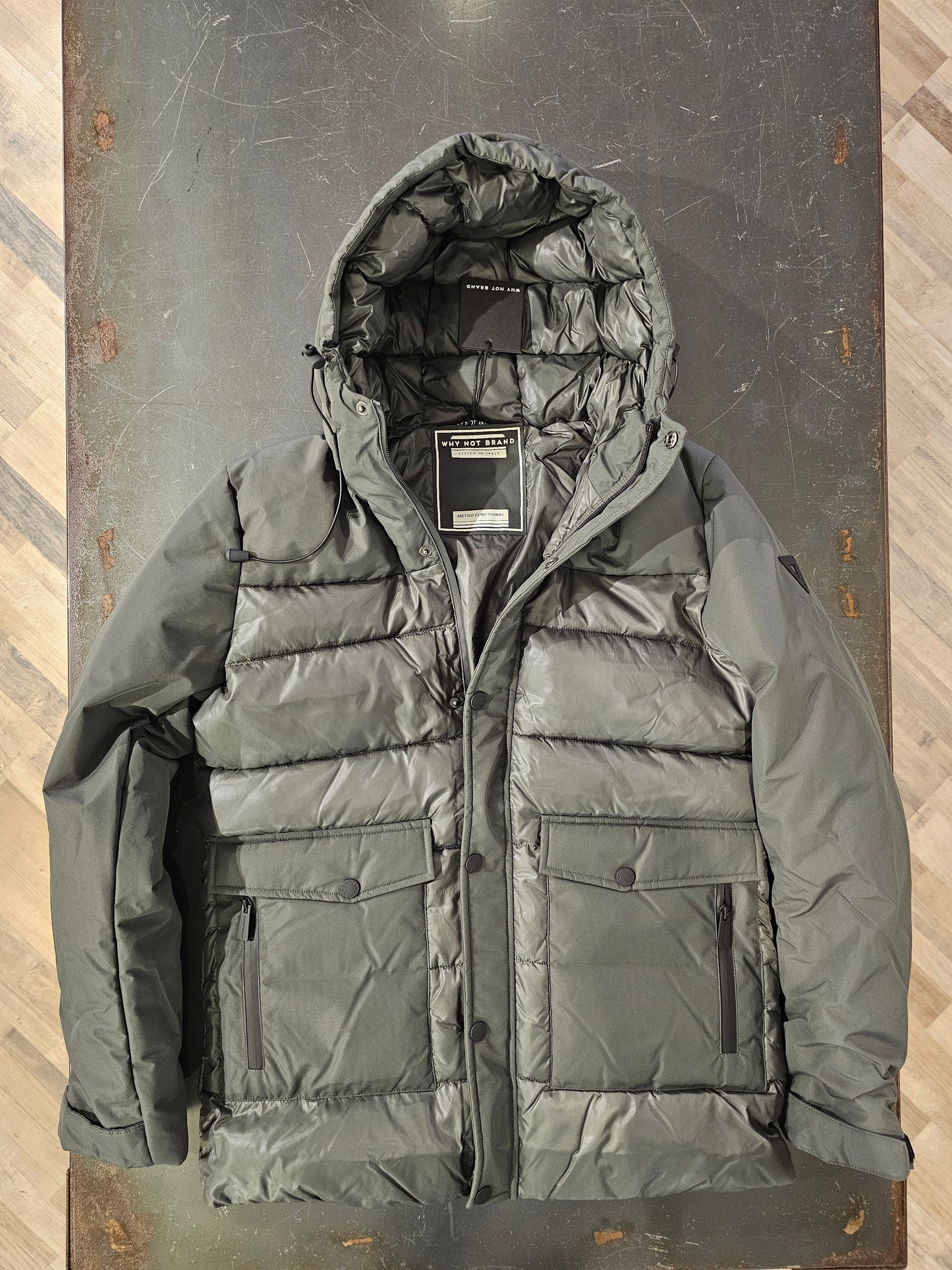 GIUBBINO DOPPIO TESSUTO MILITARE