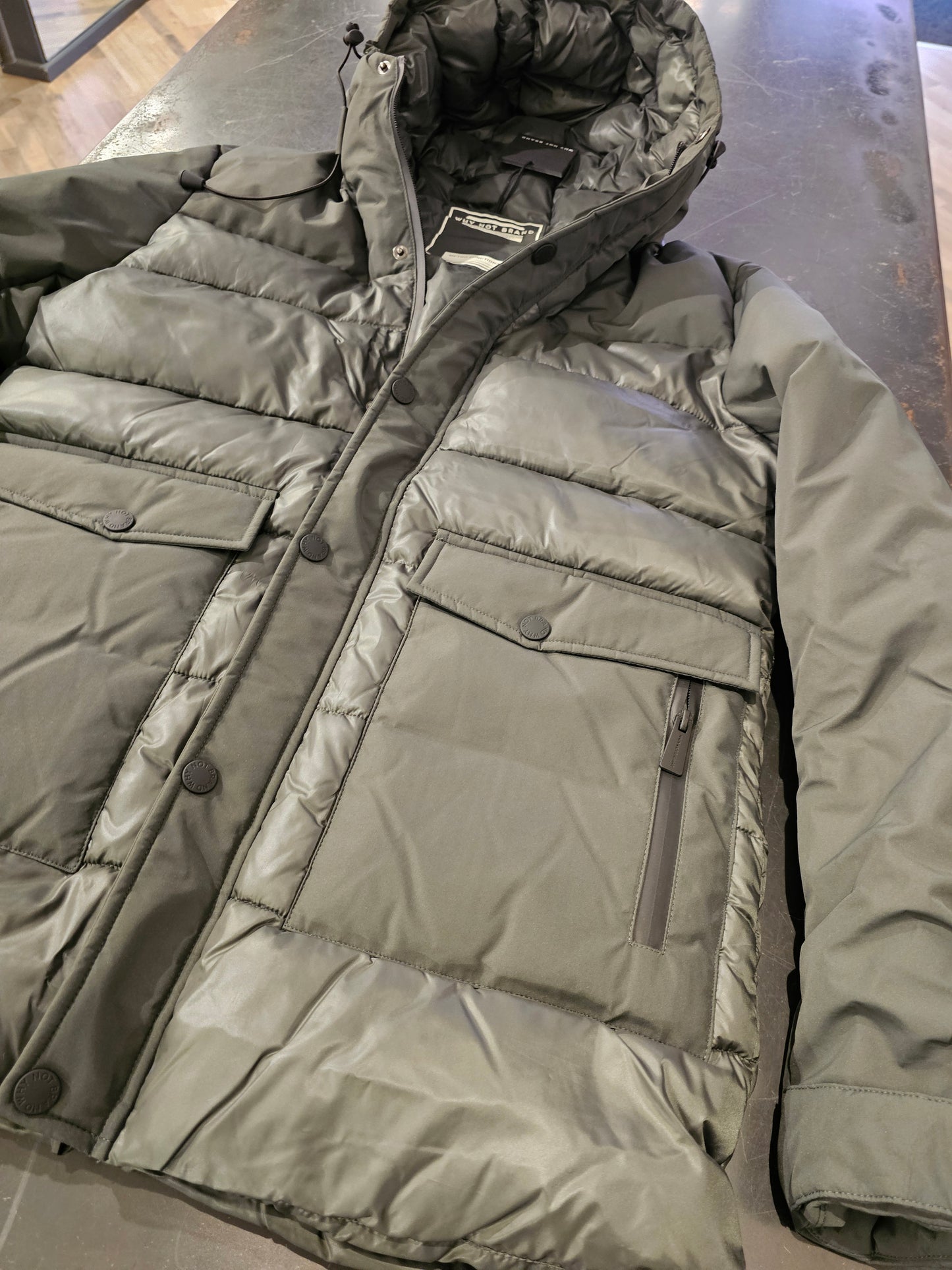 GIUBBINO DOPPIO TESSUTO MILITARE