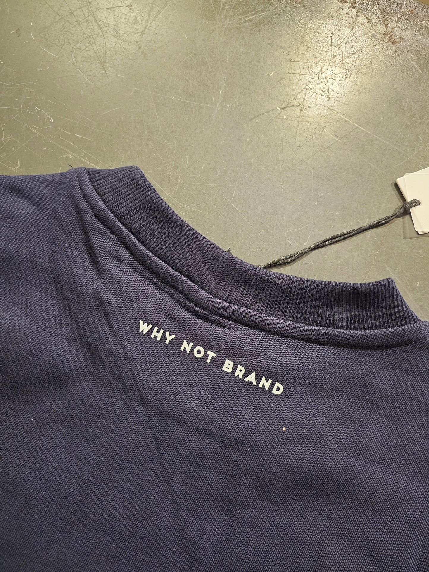 FELPA TEDDY OVERSIZE BLU