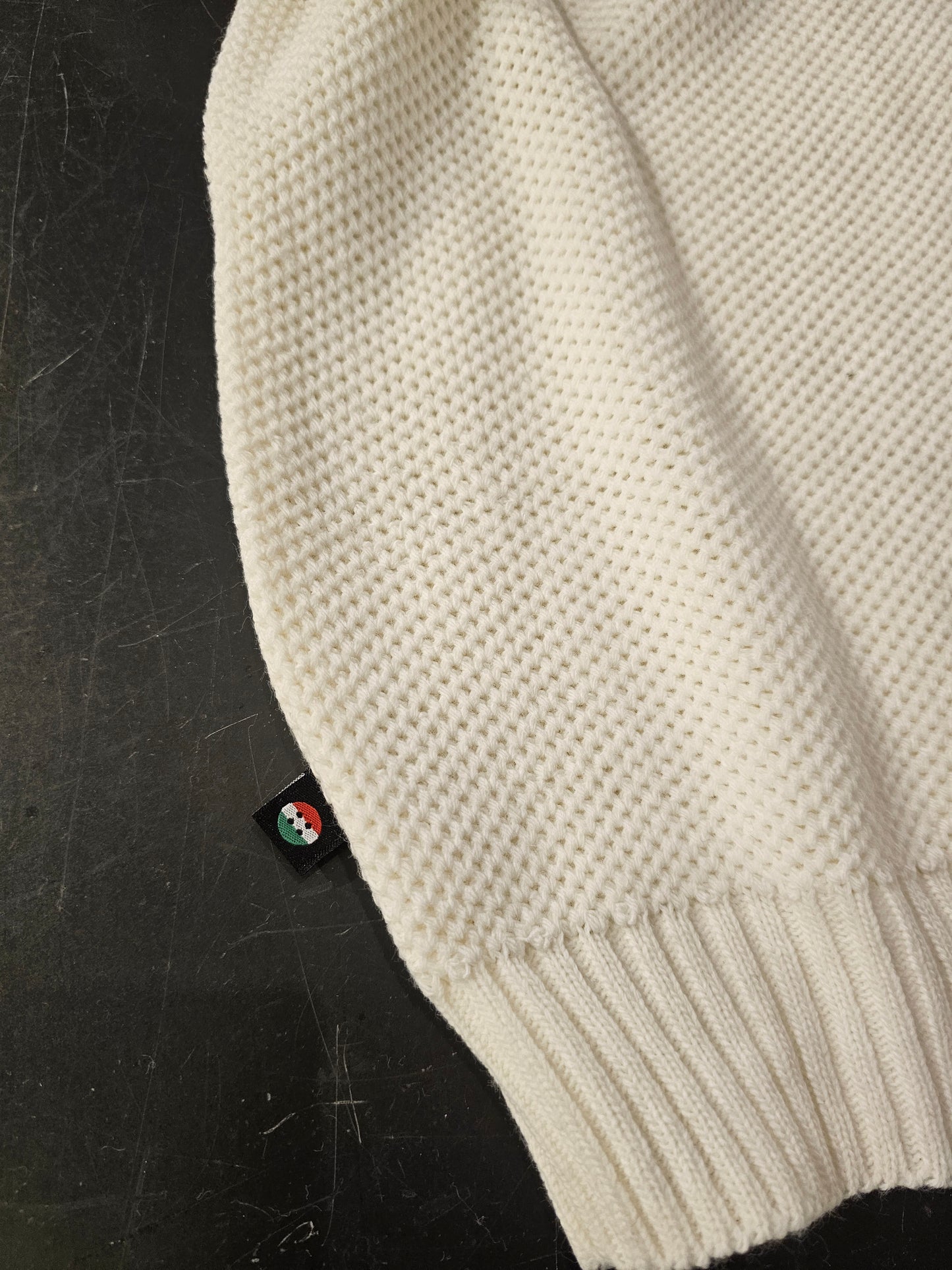 MAGLIA OCCHIO PERNICE BIANCA