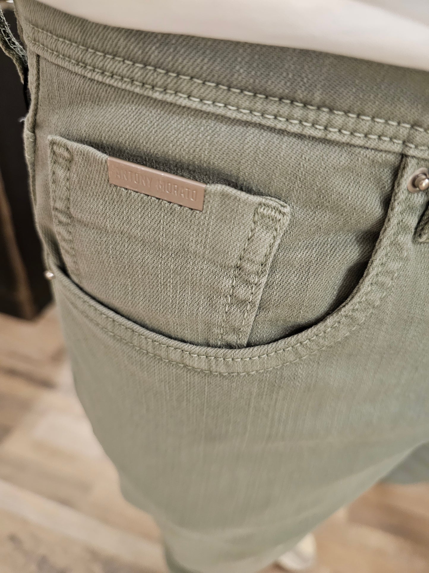 JEANS ARGON VERDE SALVIA