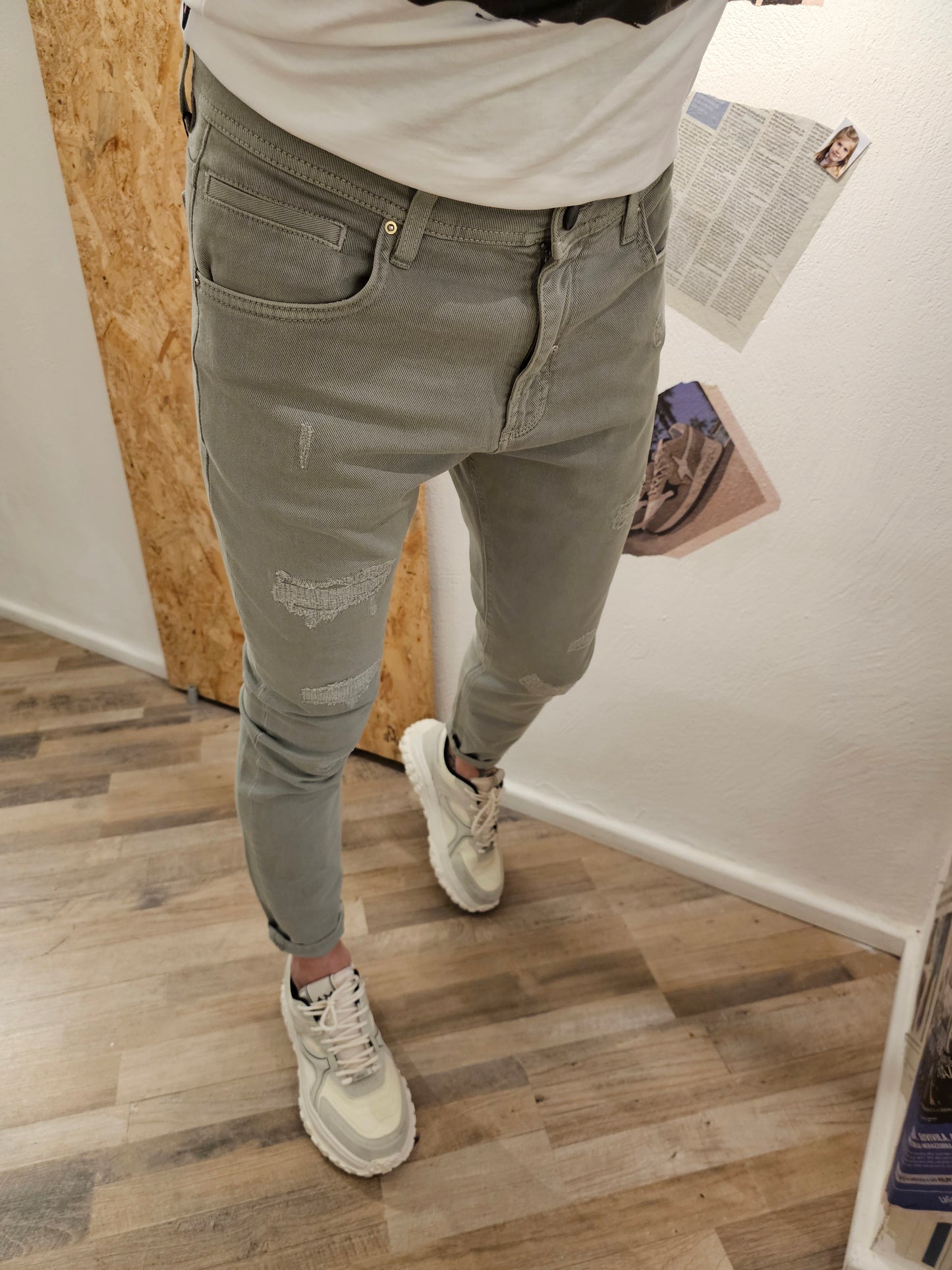 JEANS KARL VERDE AGAVE