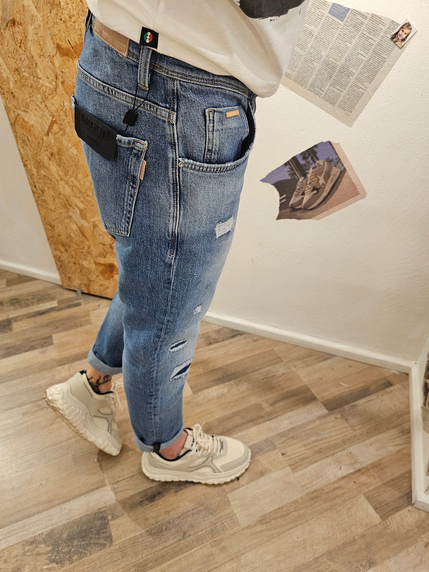 JEANS ARGON GOLD ROTTURE